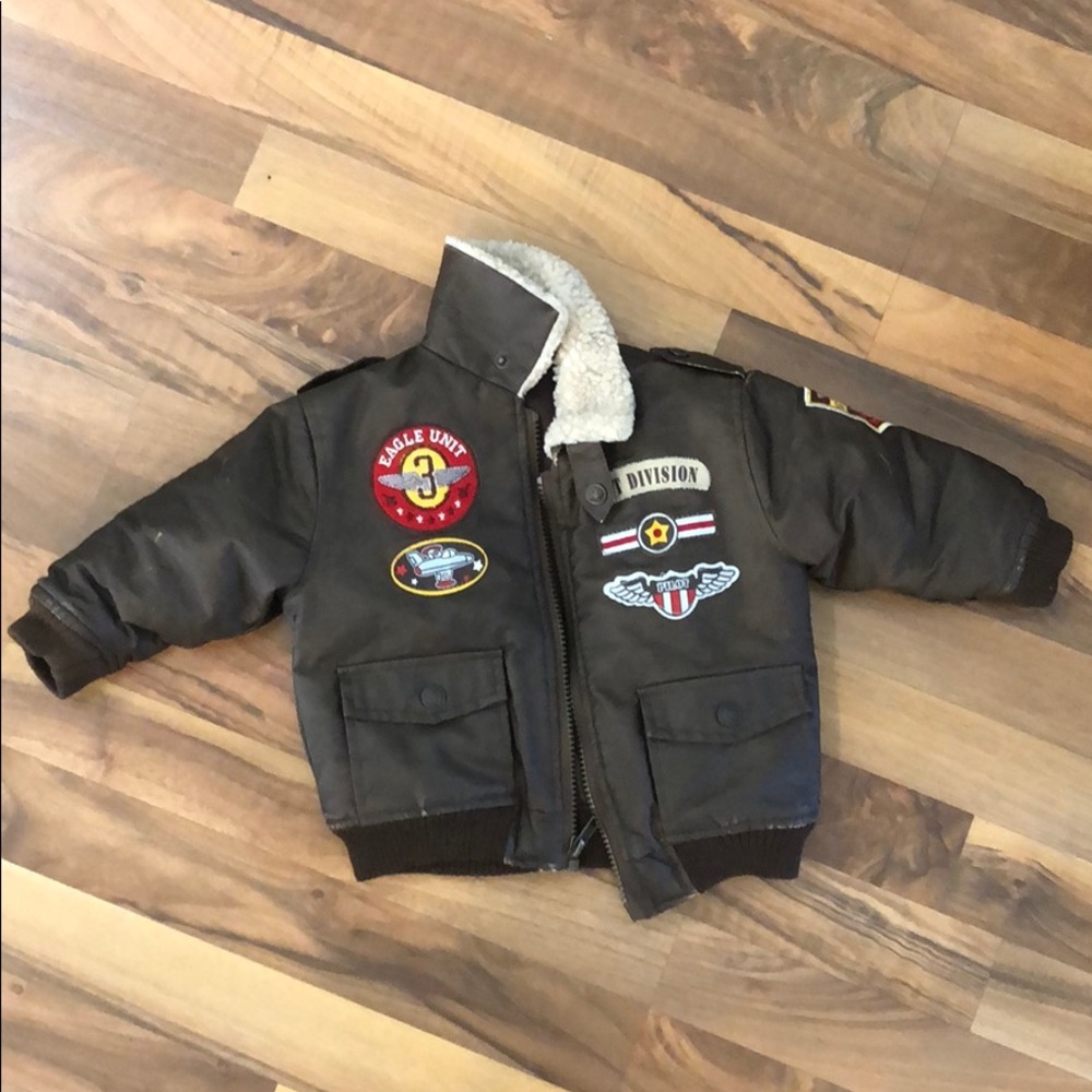 Little rebels brown jacket